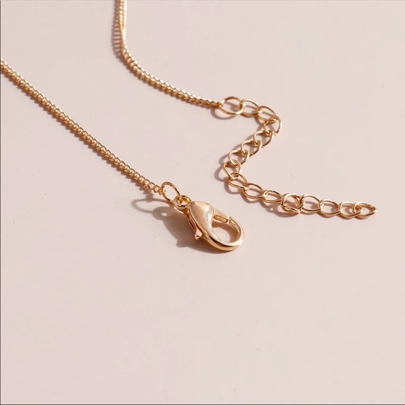 New Yellow Gold Plated Star Chain Necklaces - Picture 4 of 4